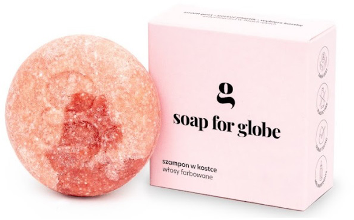 Шампунь Soap for Globe для фарбованого волосся Colour Rich 80 г (5904261331048) - зображення 1