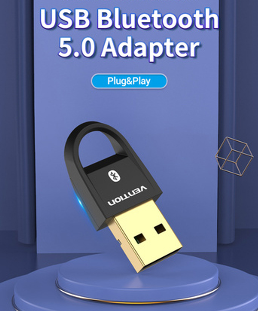 Bluetooth-Adapter Vention 5.0 CDSB0 (6922794753891) - obraz 2