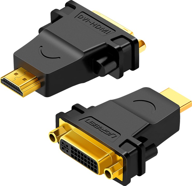 Adapter Ugreen HDMI Male to DVI (6957303821235) - obraz 1