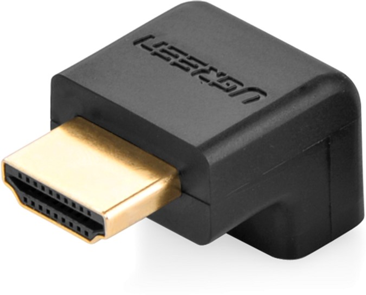Adapter Ugreen HD112 HDMI Male to Female Adapter Black (6957303821105) - obraz 2