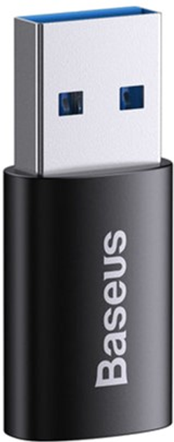 Адаптер Baseus Ingenuity Series Mini OTG Adaptor USB 3.1 to Type-C Black (ZJJQ000101) - зображення 4