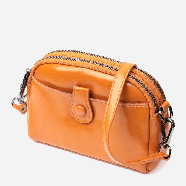 Сумка кросс-боди женская кожаная Vintage leather-22421 Оранжевая – в ...