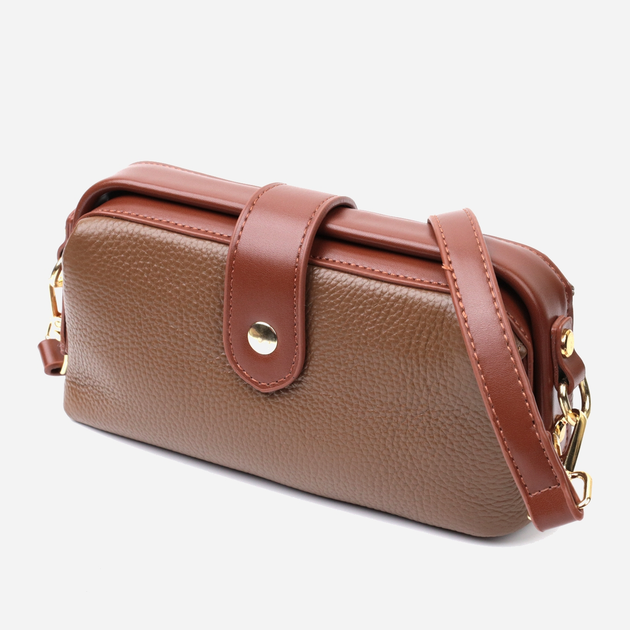 Сумка кросс-боди женская кожаная Vintage leather-22425 Коричневая – в ...