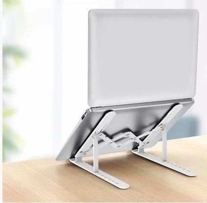 Подставка для ноутбука MacBook ML 03 складная металл с чехлом - изображение 3