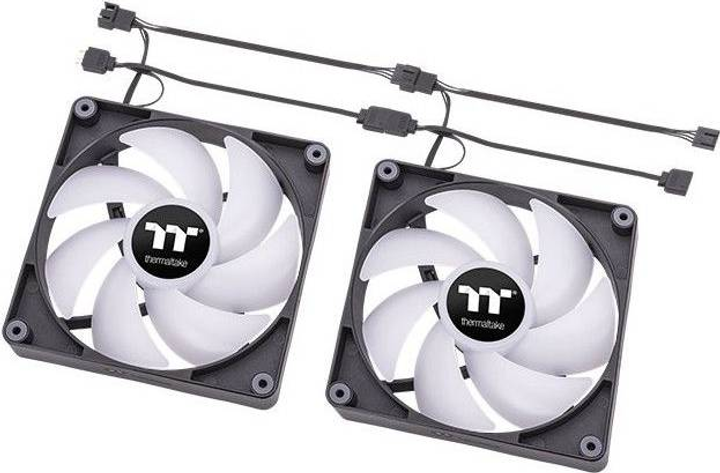 Набір вентиляторів Thermaltake TT CT140 ARGB Sync PC Чорний 2 шт (CL-F150-PL14SW-A) - зображення 3