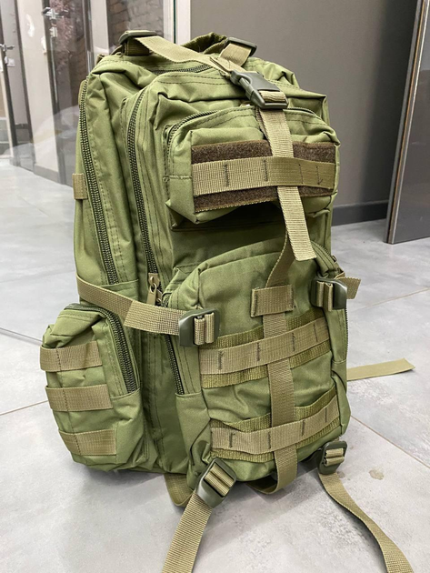 Военный рюкзак 35 л Accord, цвет Песочный, тактический рюкзак для военных, армейский рюкзак, рюкзак для солдат - изображение 2