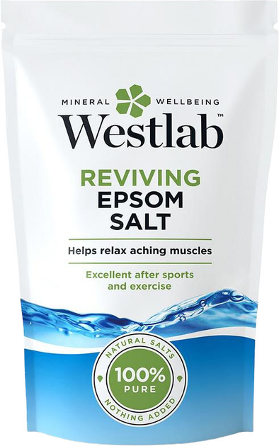 Сіль для ванни Westlab Reviving Epsom Bath Salt освіжаюча 350 г (5060209113128) - зображення 1