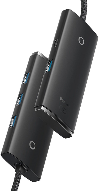 USB Hub Baseus Lite Series 4-in-1 (WKQX030001) - obraz 3