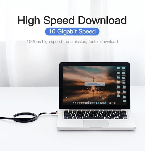 Patchcord Vention CAT7 FTP Ethernet 8 m Black (6922794729865) - obraz 10