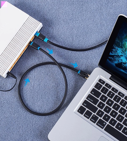 Патч-корд Vention CAT8 SSTP Ethernet 2 м Black (6922794742833) - зображення 12