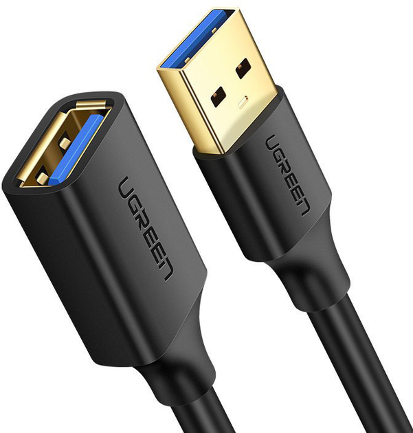 Kabel Ugreen US129 USB AM-AF (6957303831272) - obraz 1