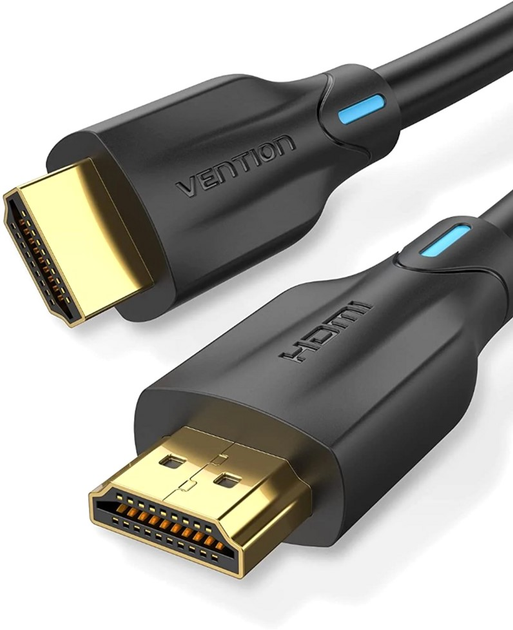 Kabel Vention HDMI-HDMI, 1.5 m, v2.1, 8K 60 Hz, 4K 165 Hz, 2K 144Hz, 1080P 240Hz (6922794743496) - obraz 2