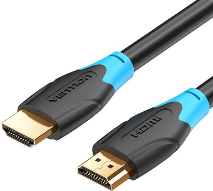 Kabel Vention HDMI-HDMI, 1 m v2.0 Black (6922794732643) - obraz 1