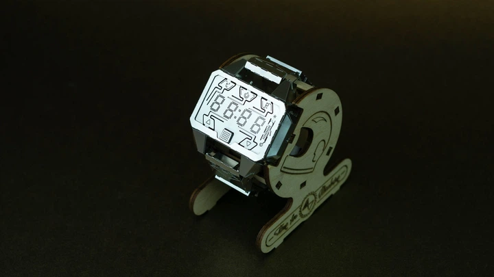 Механический металлический конструктор Time for Machine электронные наручные часы Time Creator - изображение 2