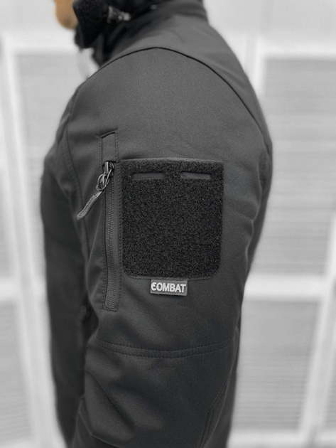 Тактическая зимняя куртка combat original Черный XL - изображение 2