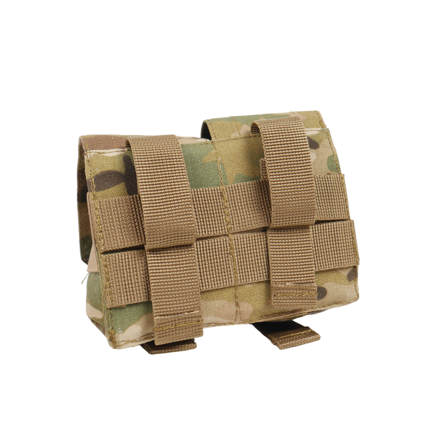 Тактический подсумок под 2 гранаты KIBORG GU Double Mag Pouch Multicam - изображение 2