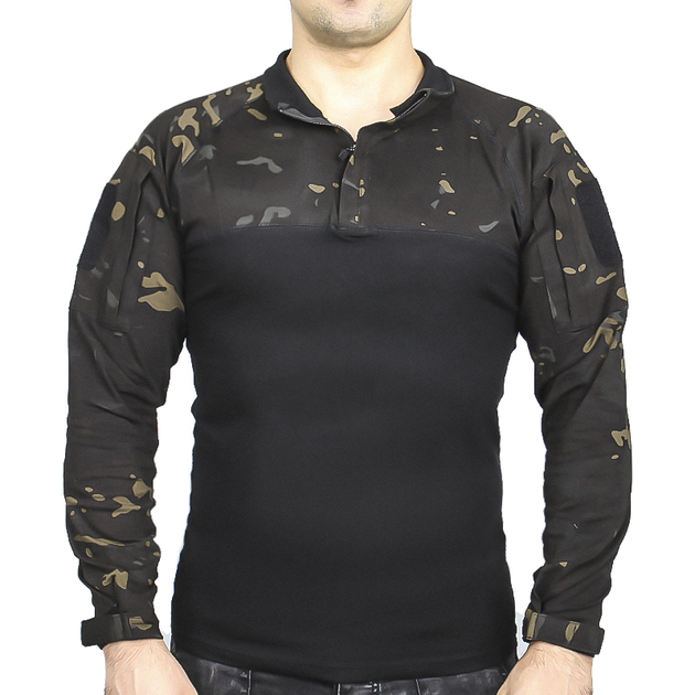 Рубашка тактическая убокс Pave Hawk PLY-11 Camouflage Black 2XL - изображение 1