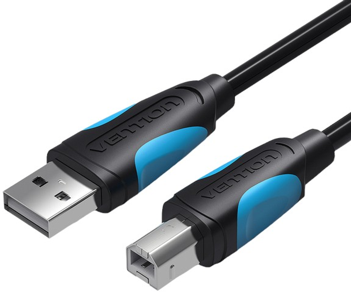 Kabel do drukarki Vention USB A Male - B Male Print 3 m (VAS-A16-B300) - obraz 1