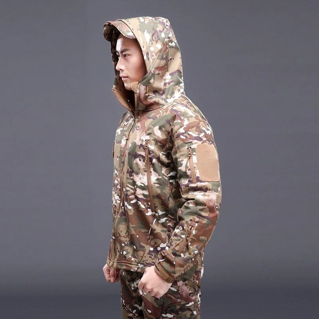Тактическая куртка ply-6 pave hawk cp camouflage 3xl - изображение 2