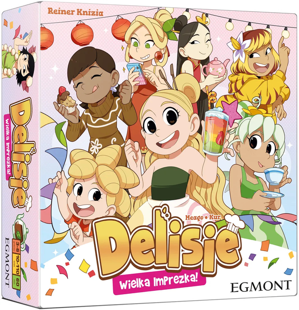 Настільна гра Egmont Delisie - Велика вечірка (5903707560400) - зображення 1