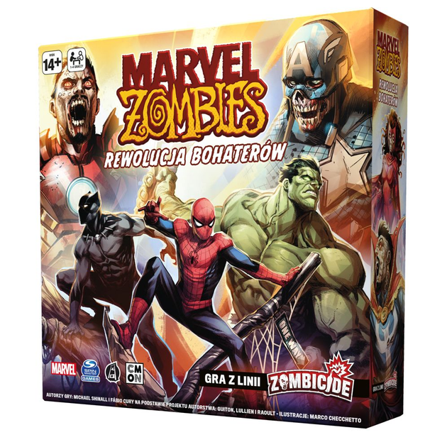 Настільна гра Marvel Zombies: Революція героїв (5902560387643) - зображення 1