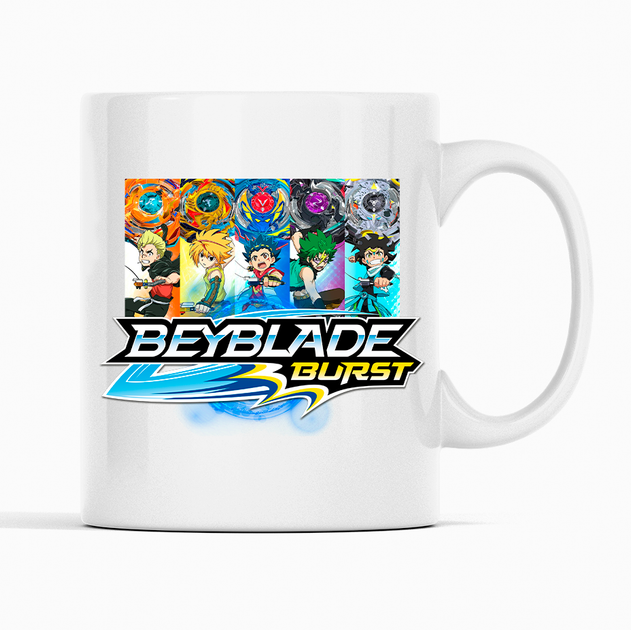 Біла чашка (кухоль) з оригінальним принтом гри Beyblade "Дзига Beyblade burst - Бейблейд берст. Персонажі" К001617 - Фото 1 Біла чашка (кухоль) з оригінальним принтом гри Beyblade "Дзига Beyblade burst - Бейблейд берст. Персонажі" К001617 - зображення 1