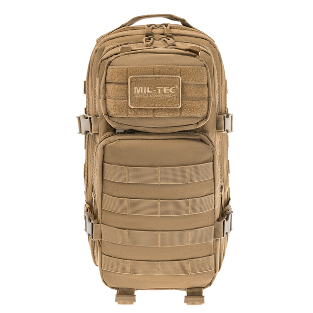 Тактический рюкзак Mil-Tec Assault Pack 20 л Coyote 14002005 - изображение 1