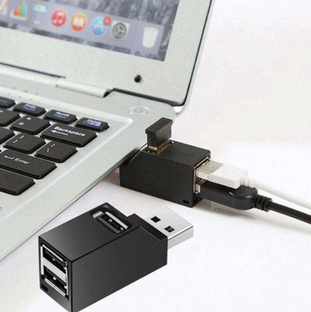 ЮСБ переходник размножитель порта разъёма USB HUB на три отверстия .