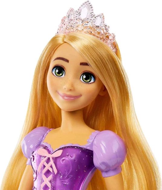Кукла Рапунцель со сверкающей одеждой и аксессуарами Mattel Принцессы Дисней (HLW03) - Фото 3 Кукла Рапунцель со сверкающей одеждой и аксессуарами Mattel Принцессы Дисней (HLW03) - изображение 3