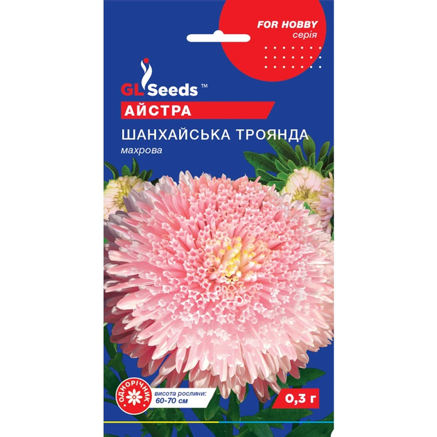 Семена Астра Шанхайская роза GL Seeds 0.3г (For Hobby1203) – купить ...