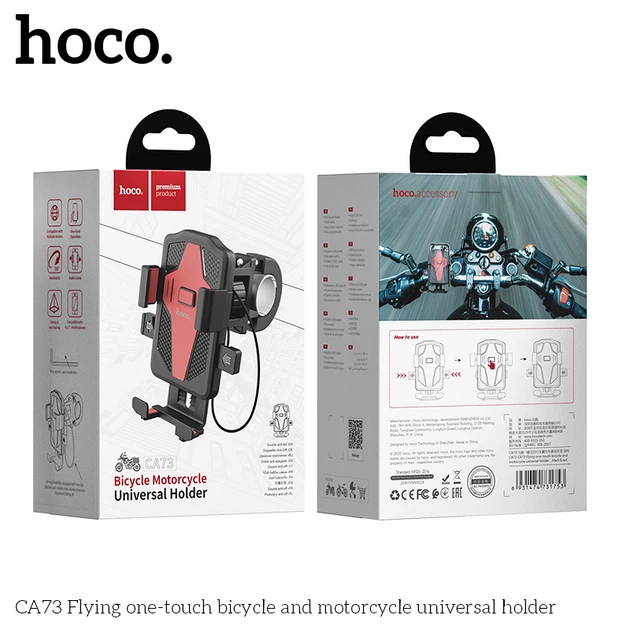 Держатель HOCO Flying one-touch bicycle and motorcycle universal CA73 - изображение 9