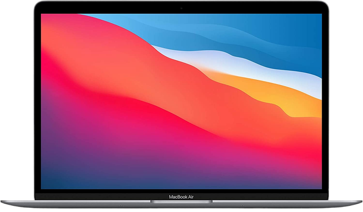 Laptop Apple MacBook Air 13" M1 256GB 2020 (MGN63) (Qwerty+Cyrylic) Space Gray - obraz 1