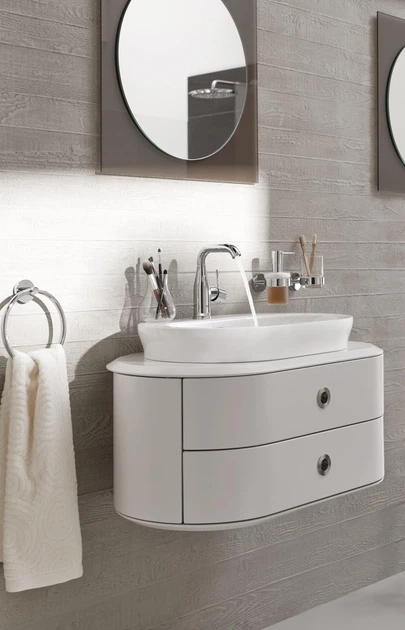 Змішувач для умивальника одноважільний GROHE Essence хром латунь з донним клапаном 24173001 - зображення 4