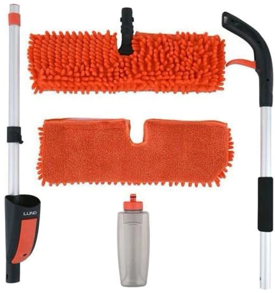 Mopa dwustronna z rozpylaczem LUND 41 x 13 cm z 2 mikrofibrami 67161 (5906083048968) - obraz 4