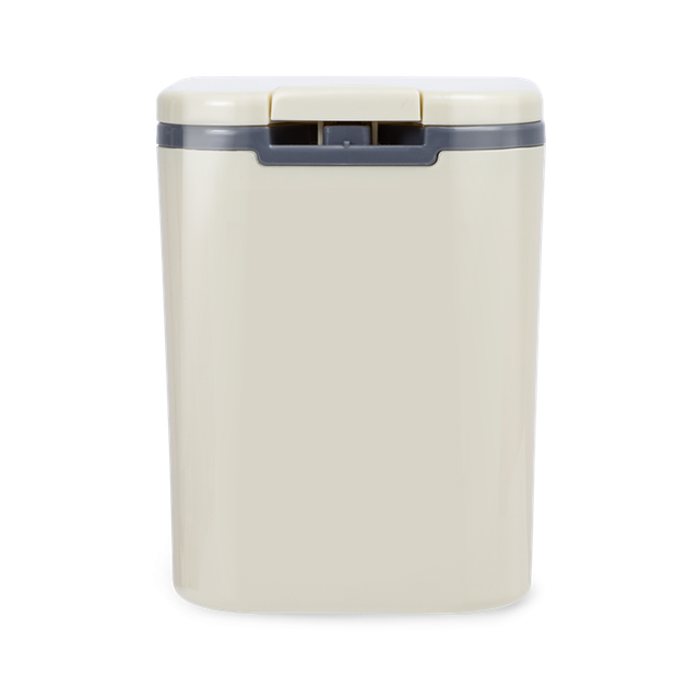 Відро для сміття 2 л з кришкою пластикове бежеве MVM BIN-06 2L BEIGE - Фото 11 Відро для сміття 2 л з кришкою пластикове бежеве MVM BIN-06 2L BEIGE - зображення 11