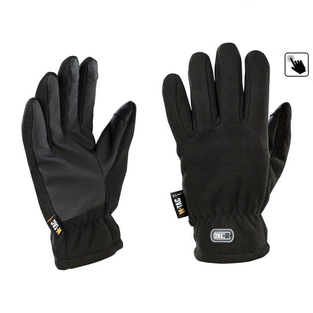 M-Tac рукавички Fleece Thinsulate Black L - зображення 1