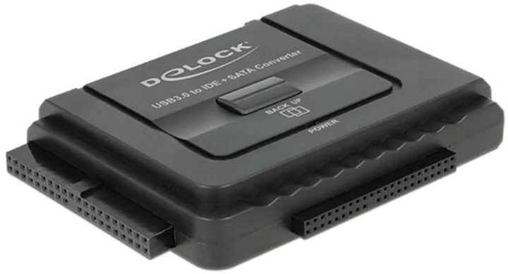 Адаптер Delock USB Type-A - SATA/IDE 40 pin/IDE 44 pin Black (4043619614868) - изображение 2