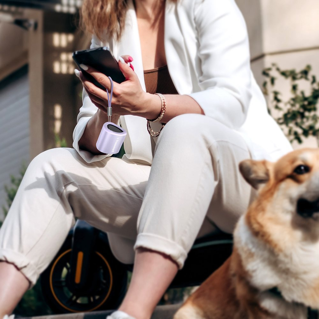 Акустична система Tronsmart Nimo Mini Speaker Purple (Nimo Black) - зображення 11