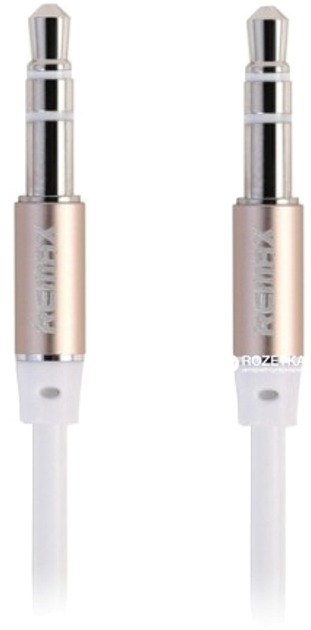 Kabel Remax AUX 1 m White (RL-L100 White) - obraz 1