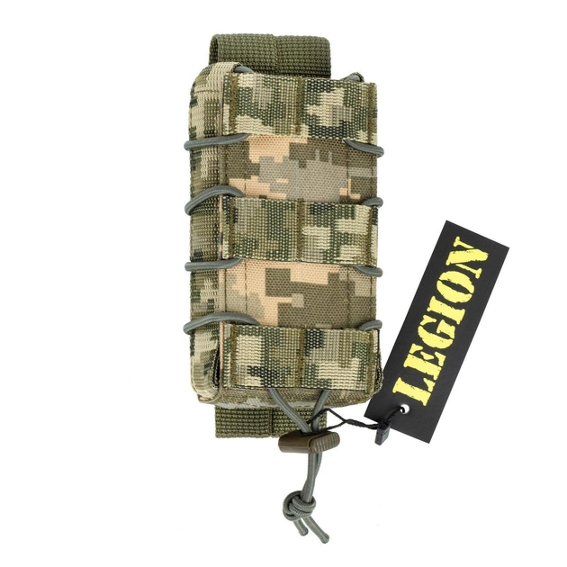 Legion подсумок для АК открыт ММ14, военный подсумок для магазина пиксель, армейский, тактический подсумок - изображение 2
