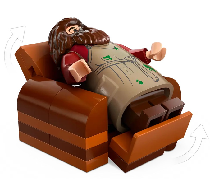 Zestaw klocków LEGO Harry Potter Chatka Hagrida: niespodziewana wizyta 896 elementów (76428) - obraz 7