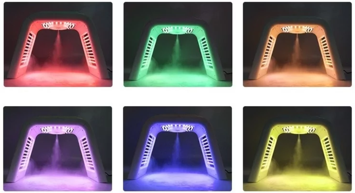 Портативная Лампа-Дуга для Фотодинамической Терапии Clefers SD-075 - LED 6 Цветов для Ухода за Кожей Лица и Тела (602307190) - изображение 4