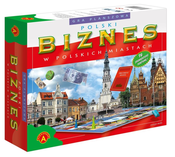 Настільна гра Alexander Польський бізнес у польських містах Small (5906018007169) - зображення 1