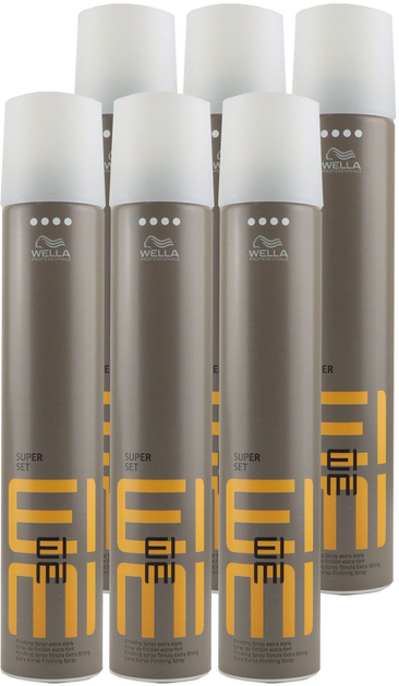 Zestaw Wella Professionals EIMI Fixing Hairspray Super Set 6 szt (4084500583894) - obraz 1
