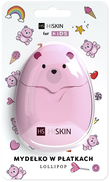Мило для рук HiSkin Kids Flake Soap в льодяниках 50 шт. (5905359804710) - зображення 1