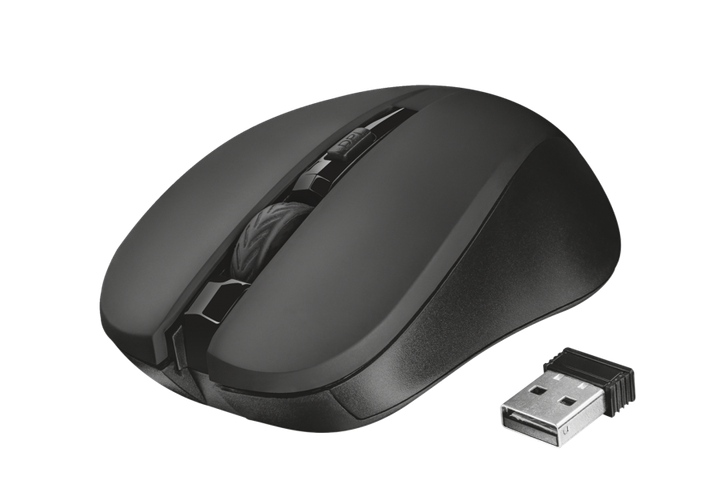 Безшумна бездротова миша TRUST Mydo silent click wireless black (25084) - зображення 2