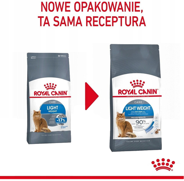 Sucha karma Royal Canin Light Weight Care dla dorosłych kotów z nadwagą 3 kg (3182550903929) - obraz 3