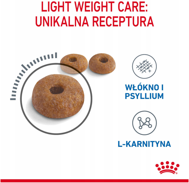 Sucha karma Royal Canin Light Weight Care dla dorosłych kotów z nadwagą 3 kg (3182550903929) - obraz 2