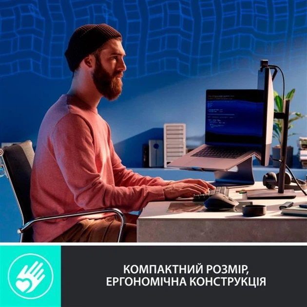 Клавiатура бездротова Logitech MX Mechanical Mini Bluetooth Illuminated Graphite (920-010782) 24394 - изображение 7