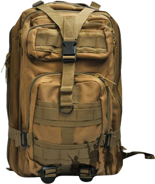 Тактический рюкзак ESDY 3P 25 л Койот (11939762) - изображение 2